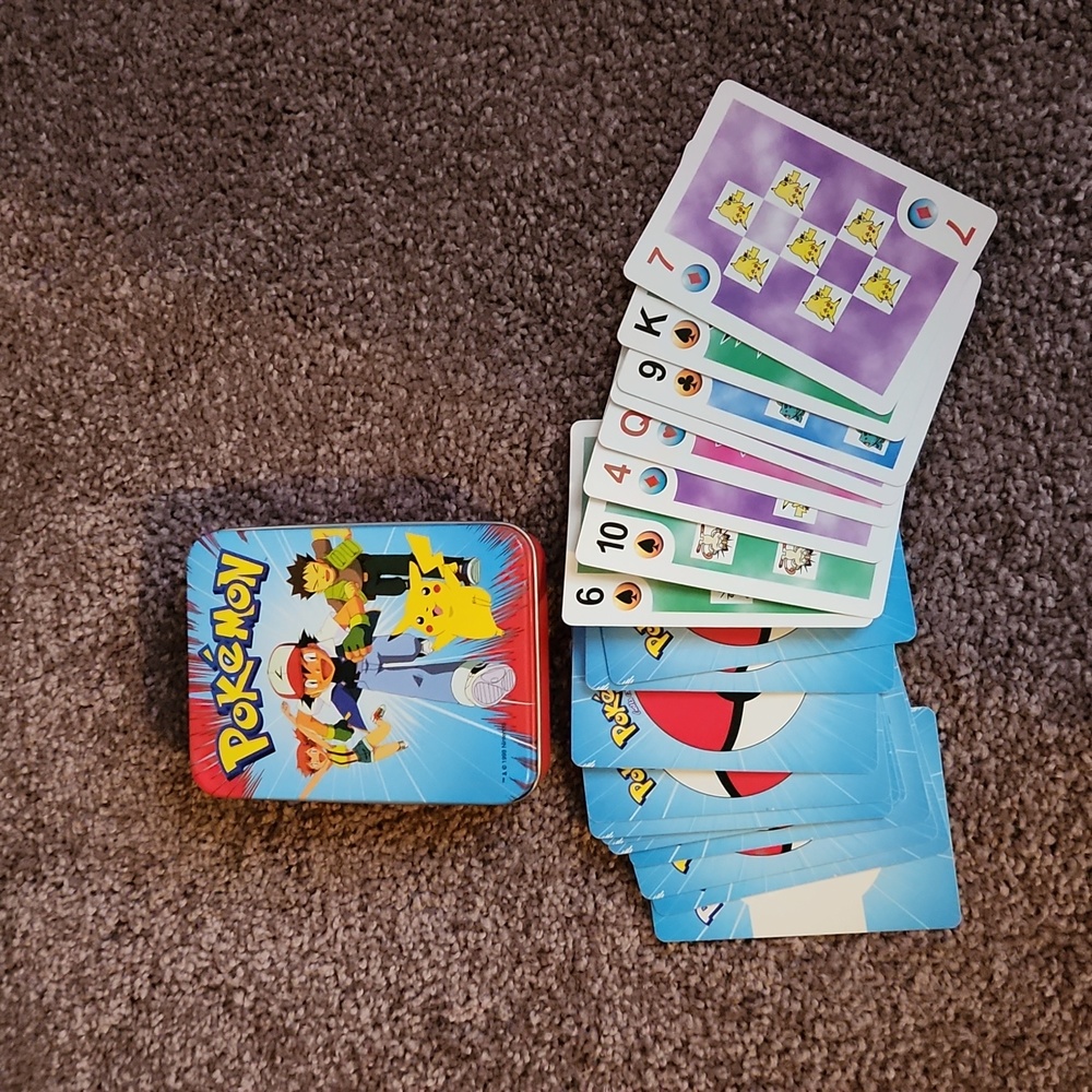 Pokemon playing card set